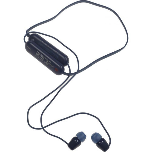 Гарнитура внутриканальные Sony WI-C100 синий беспроводные bluetooth шейный обод (WI-C100/LZ)