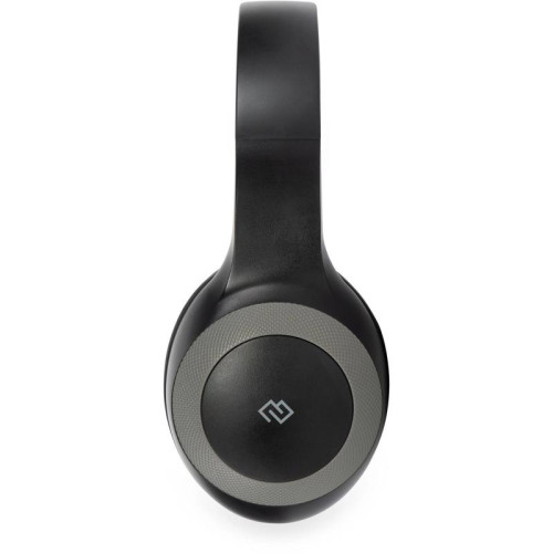 Гарнитура накладные Digma BT-15 черный/серый беспроводные bluetooth оголовье (BT-15BG)