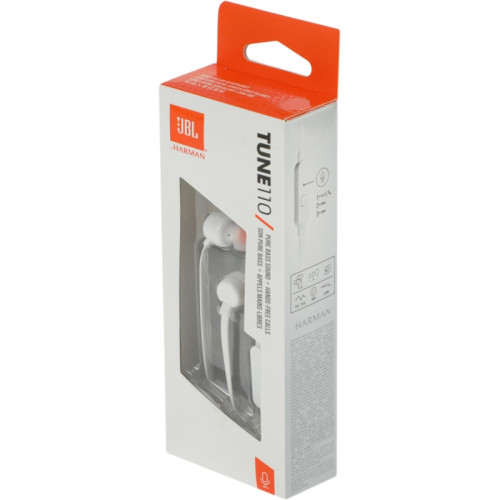 Гарнитура JBL T110 WHITE Гарнитура JBL T110 WHITE