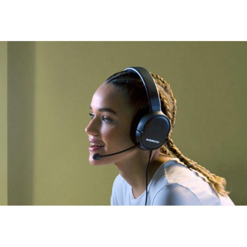 Наушники с микрофоном Steelseries Arctis 1 черный мониторные Radio оголовье (61512)