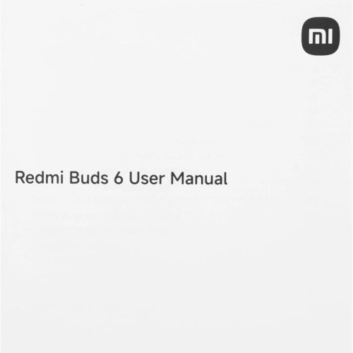 Гарнитура внутриканальные Xiaomi Redmi Buds 6 зеленый беспроводные bluetooth в ушной раковине (BHR9245GL)