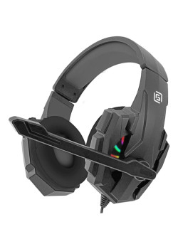 Наушники с микрофоном Oklick HS-L355G черный 1.8м мониторные оголовье (1939807)