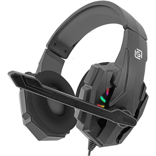 Наушники с микрофоном Oklick HS-L355G черный 1.8м мониторные оголовье (1939807)