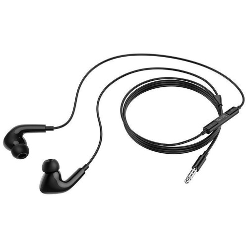 Гарнитура внутриканальные Hoco M1 Pro 1.2м черный проводные в ушной раковине (M1)