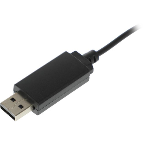 Наушники с микрофоном A4Tech Fstyler FH100U черный 2м накладные USB оголовье (FH100U (STONE BLACK))