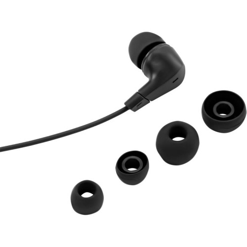 Гарнитура внутриканальные Oklick HS-S-250 1.2м черный проводные в ушной раковине (SS-E161)