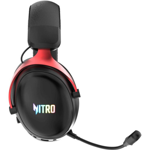 Наушники с микрофоном Acer Nitro OHR401 черный мониторные BT/Radio/3.5mm оголовье (ZL.HDSEE.00H)