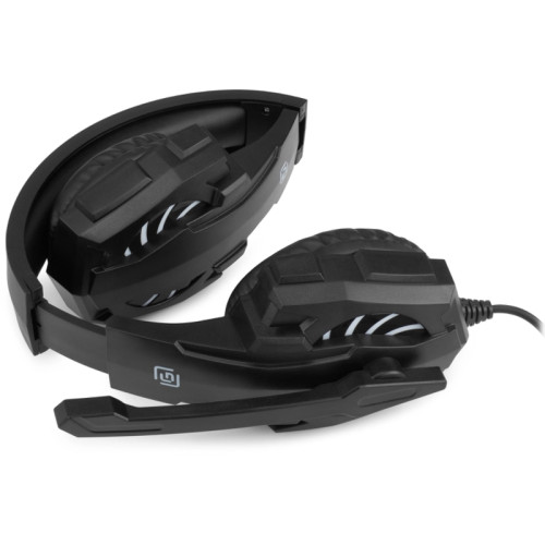 Наушники с микрофоном Oklick HS-L355G черный 1.8м мониторные оголовье (1939807) Наушники с микрофоном Oklick HS-L355G черный 1.8м мониторные оголовье (1939807)