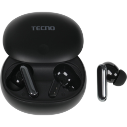 Гарнитура Tecno True 1 Air TU01 черный беспроводные bluetooth в ушной раковине (TU01 AIR ELEGANT BLACK)