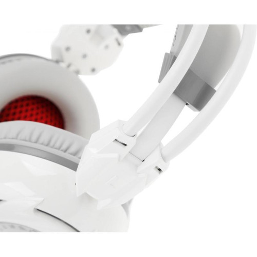 Наушники с микрофоном A4Tech Bloody G300 белый/серый 1.8м мониторные оголовье (G300 WHITE+GREY)