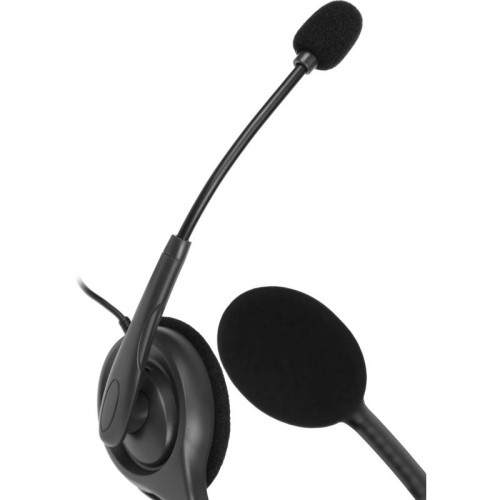 Наушники с микрофоном Logitech H111 серый 2.35м накладные оголовье (981-000594)