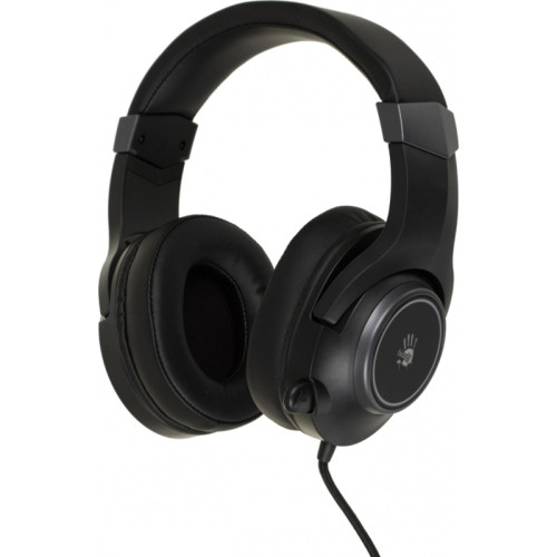 Наушники с микрофоном A4Tech Bloody G350 черный 2м мониторные USB оголовье (G350 USB/ BLACK) Наушники с микрофоном A4Tech Bloody G350 черный 2м мониторные USB оголовье (G350 USB/ BLACK)