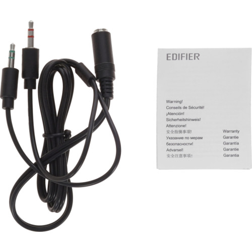 Гарнитура/ Гарнитура EDIFIER K550 SINGLE PLUG Чёрный Гарнитура/ Гарнитура EDIFIER K550 SINGLE PLUG Чёрный
