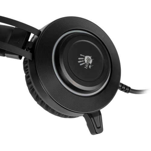 Наушники с микрофоном A4Tech Bloody G521 черный 2.3м мониторные USB оголовье (G521 (BLACK))
