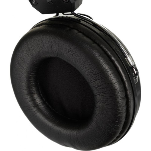 Наушники с микрофоном A4Tech HU-35 черный 2м накладные USB оголовье