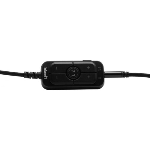 Наушники с микрофоном A4Tech Bloody M590i желтый/серый 1м мониторные USB оголовье (M590I SPORTS LIME)