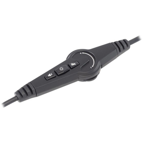 Наушники с микрофоном Oklick HS-L810G ANONYMOUS черный 2.2м мониторные оголовье (1460164)