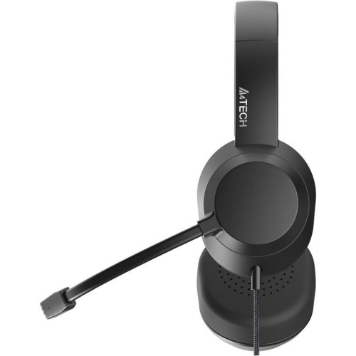 Наушники с микрофоном A4Tech Fstyler FH150U черный 2м накладные USB оголовье (FH150U BLACK)