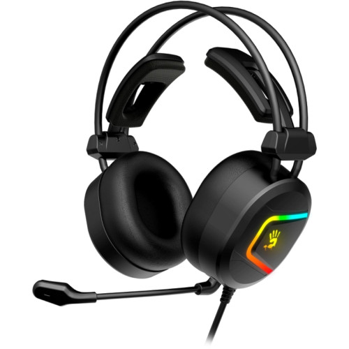 Наушники с микрофоном A4Tech Bloody MC750 черный 2.3м мониторные USB оголовье (MC750 BLACK) Наушники с микрофоном A4Tech Bloody MC750 черный 2.3м мониторные USB оголовье (MC750 BLACK)