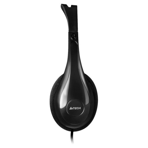 Наушники с микрофоном A4Tech HU-9 черный 1.8м накладные USB оголовье (HU-9 (BLACK))