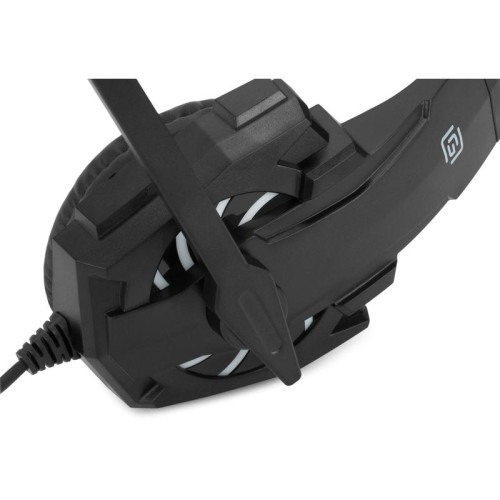 Наушники с микрофоном Oklick HS-L355G черный 1.8м мониторные оголовье (1939807)