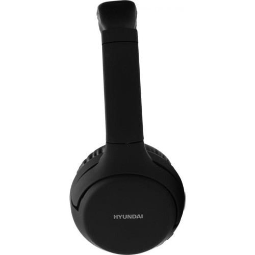 Гарнитура накладные Hyundai H-HP101 черный беспроводные bluetooth оголовье