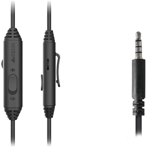 Наушники с микрофоном A4Tech Fstyler FH100i черный 1.8м накладные оголовье (FH100I (STONE BLACK))