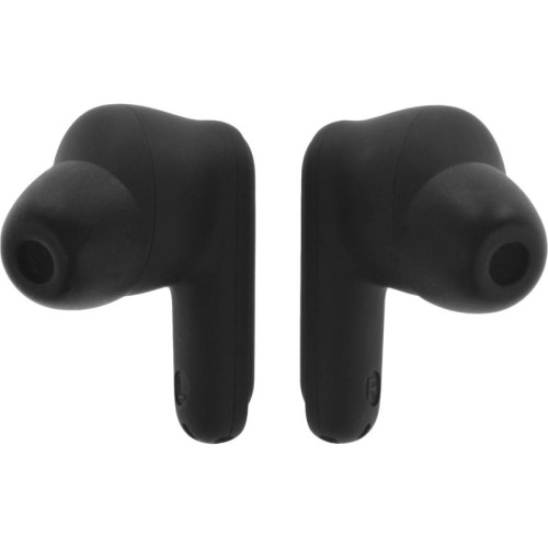 Гарнитура внутриканальные Hyundai H-EP203 черный беспроводные bluetooth в ушной раковине (HEP203B)