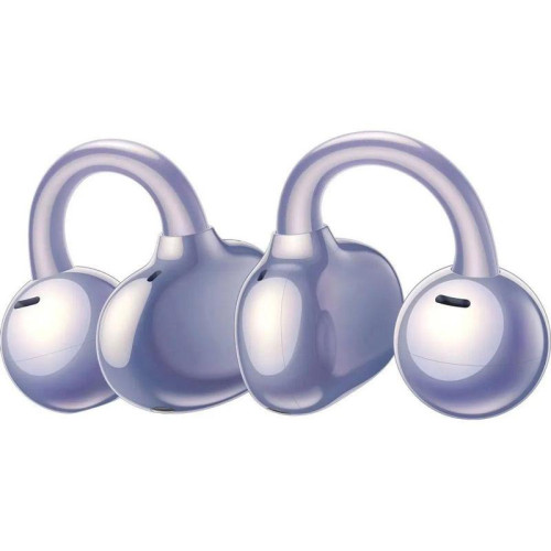 Гарнитура вкладыши Huawei FreeClip Dove-T00 фиолетовый беспроводные bluetooth клипса (55037246)