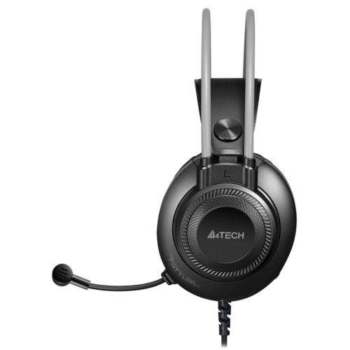 Наушники с микрофоном A4Tech Fstyler FH200i серый 1.8м накладные оголовье (FH200I GREY)