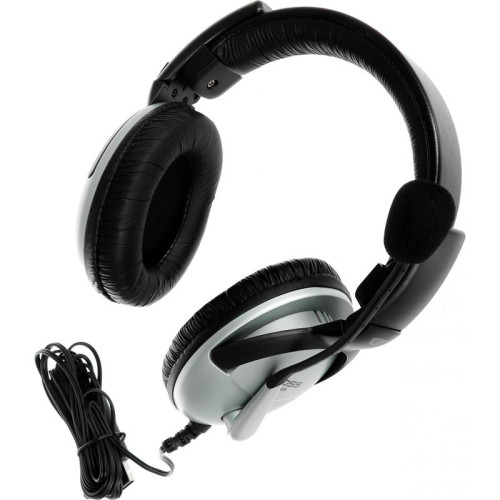 Наушники с микрофоном Koss SB45-USB черный/серебристый 2.4м мониторные оголовье (15116464)