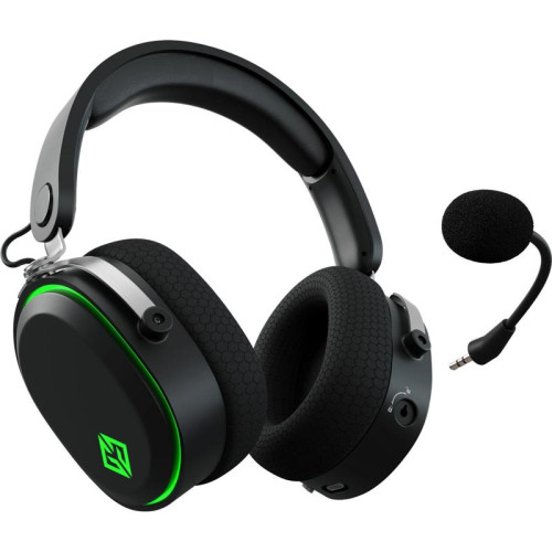 Наушники с микрофоном GMNG GG-HS405W черный/черный мониторные BT/Radio/3.5mm оголовье (1899873)