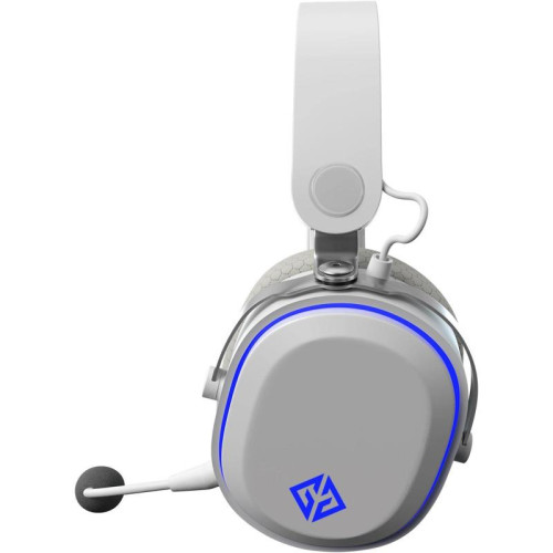 Наушники с микрофоном GMNG GG-HS405W белый мониторные BT/Radio/3.5mm оголовье (1899880)