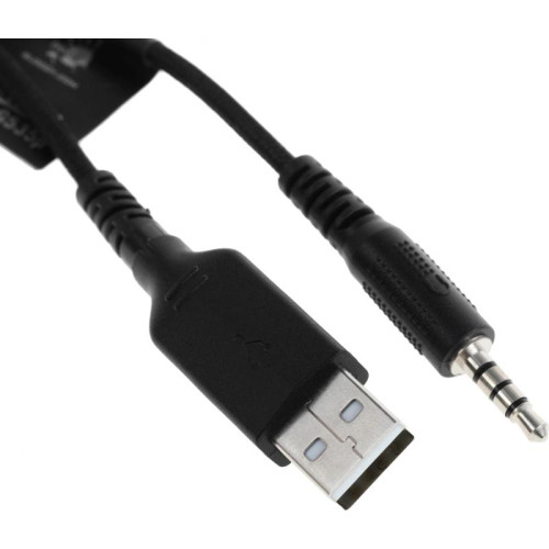 Наушники с микрофоном A4Tech Bloody G535P черный/серебристый 2м мониторные оголовье (G535P 4PIN+USB/BLACK+SILVER)