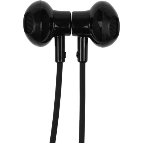 Гарнитура внутриканальные Hoco ES67 черный беспроводные bluetooth шейный обод