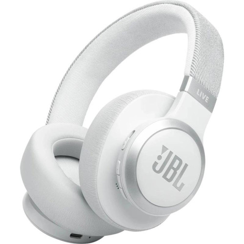 Гарнитура накладные JBL Live 770NC белый беспроводные bluetooth оголовье (JBLLIVE770NCWHT)