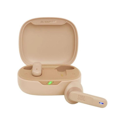 Гарнитура вкладыши JBL Wave Flex бежевый беспроводные bluetooth в ушной раковине (JBLWFLEXBEG)