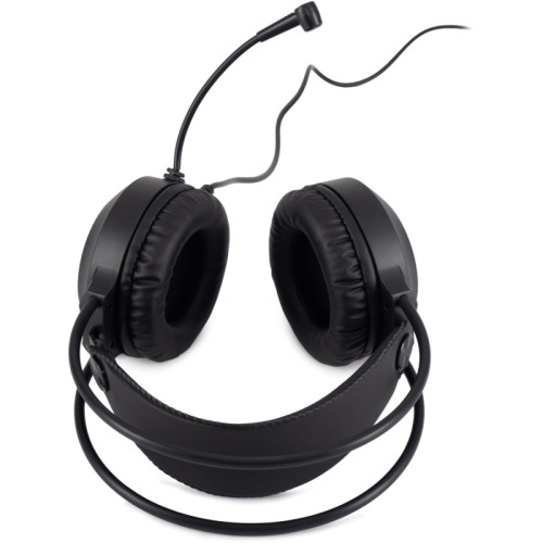 Наушники с микрофоном Oklick HS-L300G черный 2.2м мониторные оголовье (1796949)