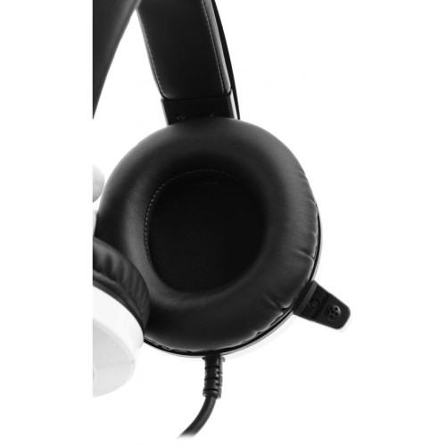 Наушники с микрофоном A4Tech Bloody G521 белый/черный 2.3м мониторные USB оголовье (G521 (WHITE))