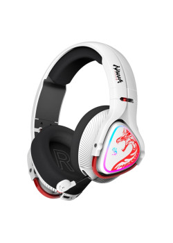 Наушники с микрофоном A4Tech Bloody MR720 белый/красный мониторные BT/Radio оголовье (MR720 NARAKA)