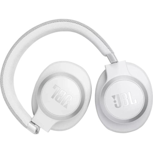 Гарнитура накладные JBL Live 770NC белый беспроводные bluetooth оголовье (JBLLIVE770NCWHT)