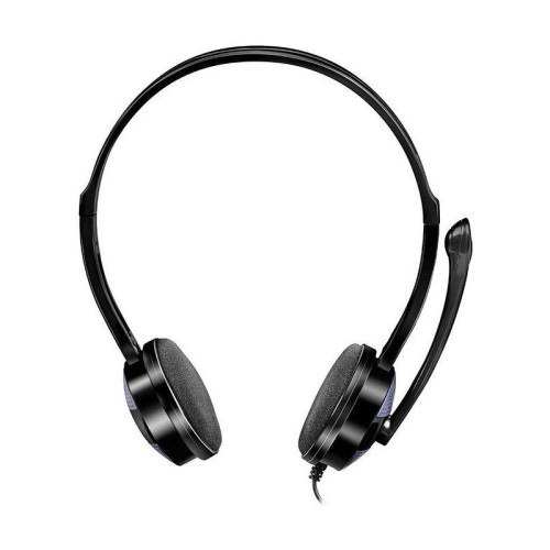 Гарнитура накладные Sven AP-151MV 1.2м черный проводные оголовье (SV-015411)