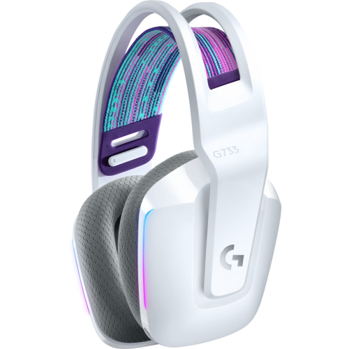 Гарнитура/ Logitech Headset G733 LIGHTSPEED Wireless RGB Gaming WHITE Гарнитура/ Logitech Headset G733 LIGHTSPEED Wireless RGB Gaming WHITE