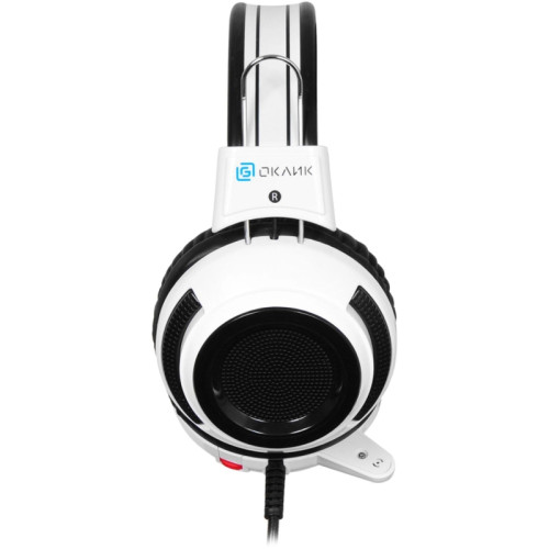 Наушники с микрофоном Oklick HS-G300 ARMAGEDDON белый/черный 2.2м мониторные оголовье (361558) Наушники с микрофоном Oklick HS-G300 ARMAGEDDON белый/черный 2.2м мониторные оголовье (361558)