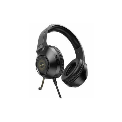 Наушники с микрофоном Hoco W108 Sue черный 2м мониторные USB оголовье (W108) Наушники с микрофоном Hoco W108 Sue черный 2м мониторные USB оголовье (W108)