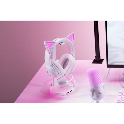 Гарнитура Razer Kraken Kitty V2 - White Headset/ Razer Kraken Kitty V2 White Headset