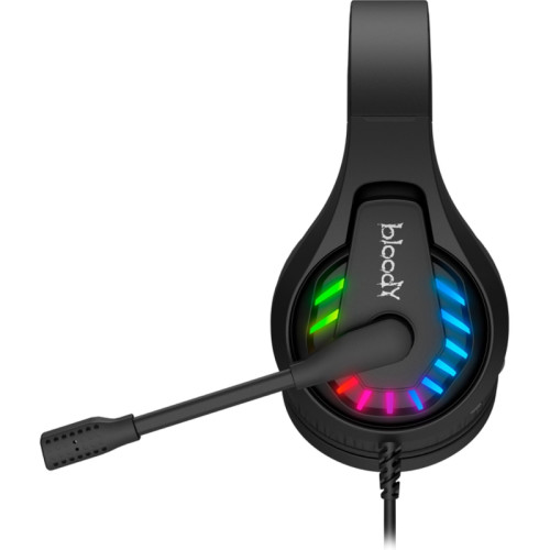 Наушники с микрофоном A4Tech Bloody G230 черный 2м накладные USB оголовье (G230) Наушники с микрофоном A4Tech Bloody G230 черный 2м накладные USB оголовье (G230)