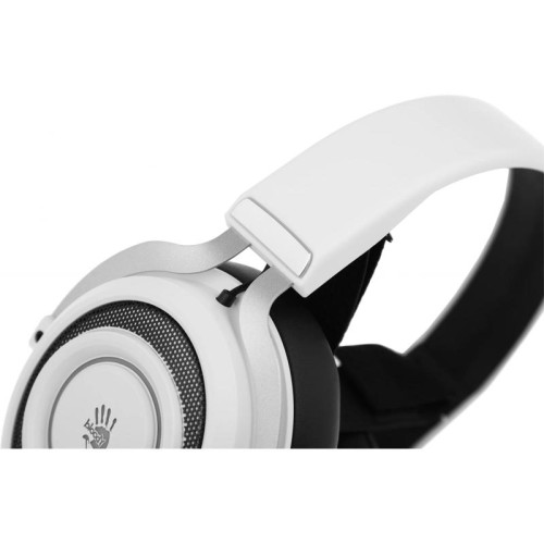 Наушники с микрофоном A4Tech Bloody G535 белый/черный 2м мониторные USB оголовье (G535 (BLACK+WHITE) USB)