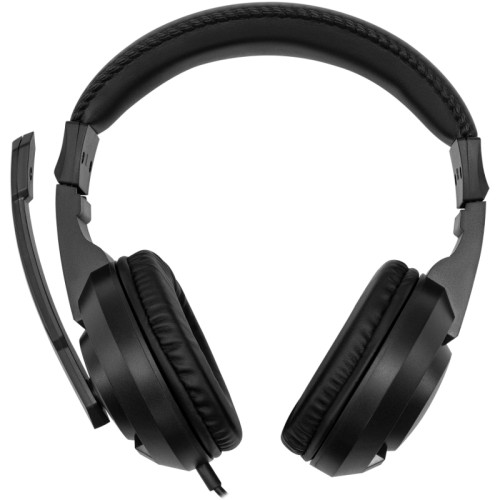 Наушники с микрофоном Oklick HS-L315G черный 1.8м накладные USB оголовье (2007552)
