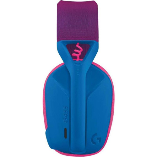 Наушники с микрофоном Logitech G435 голубой/розовый накладные BT/Radio оголовье (981-001065)